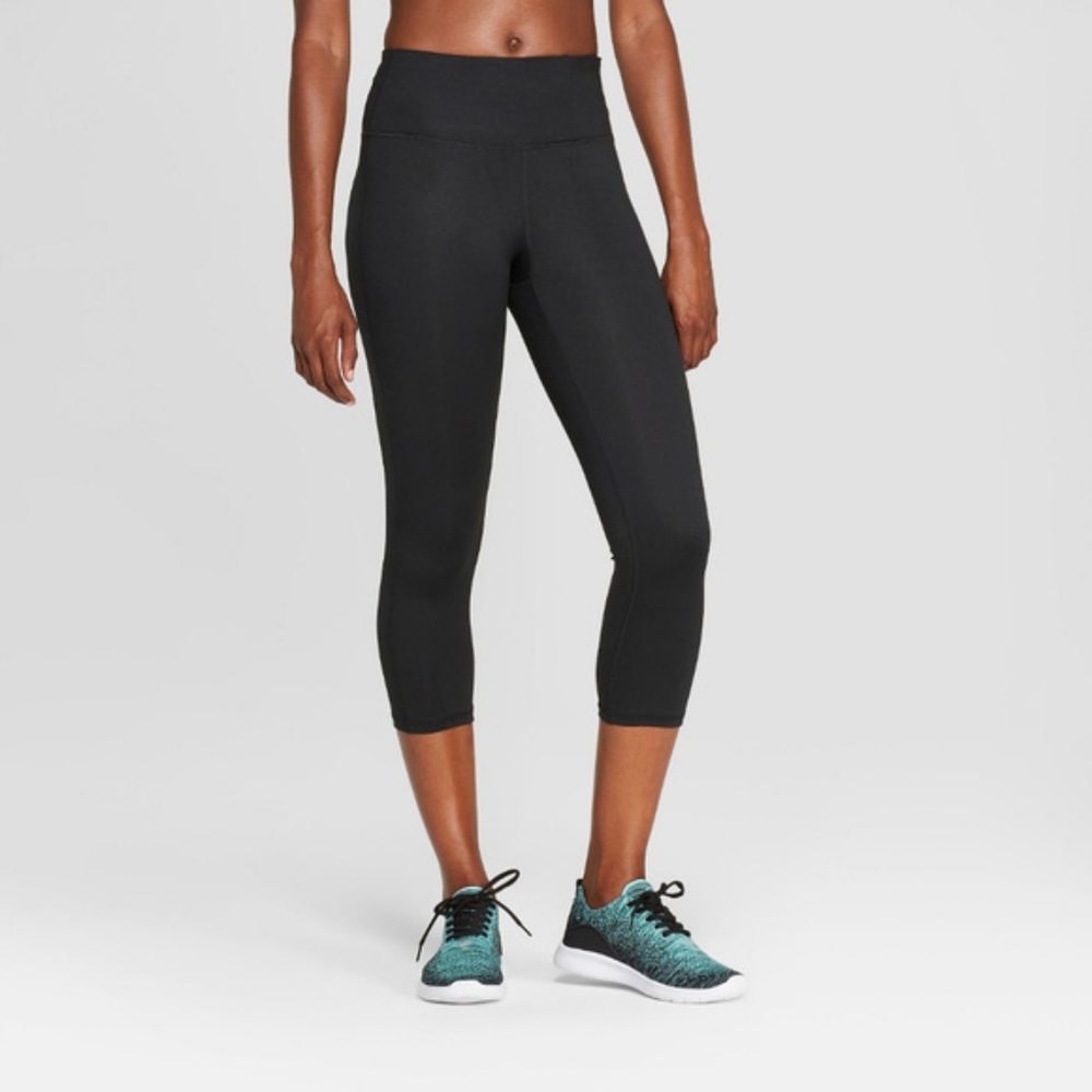 Women's c9 Champion Training High-Waisted Capri Leggings Black